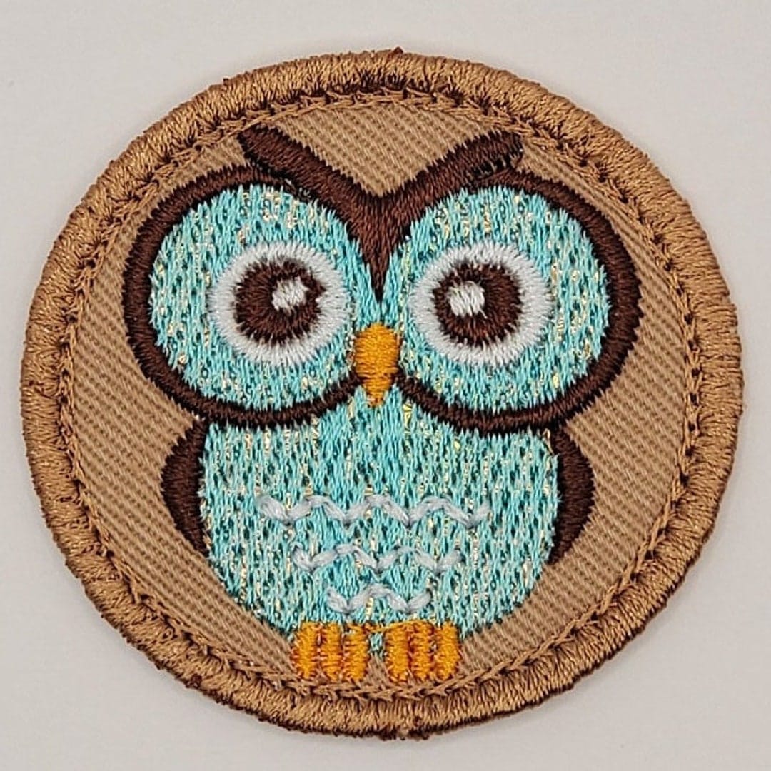 Iridescent Owl Patrol Patch