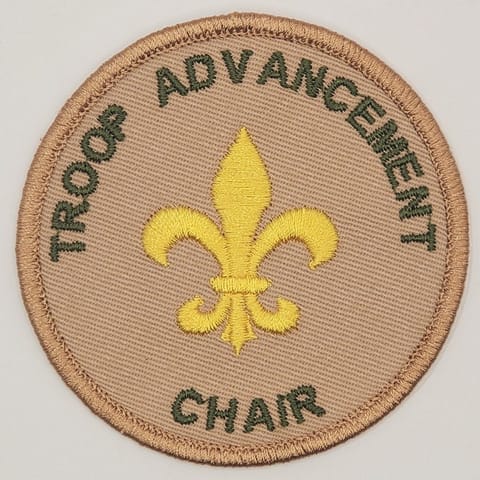 Troop Advancement Chair Patch