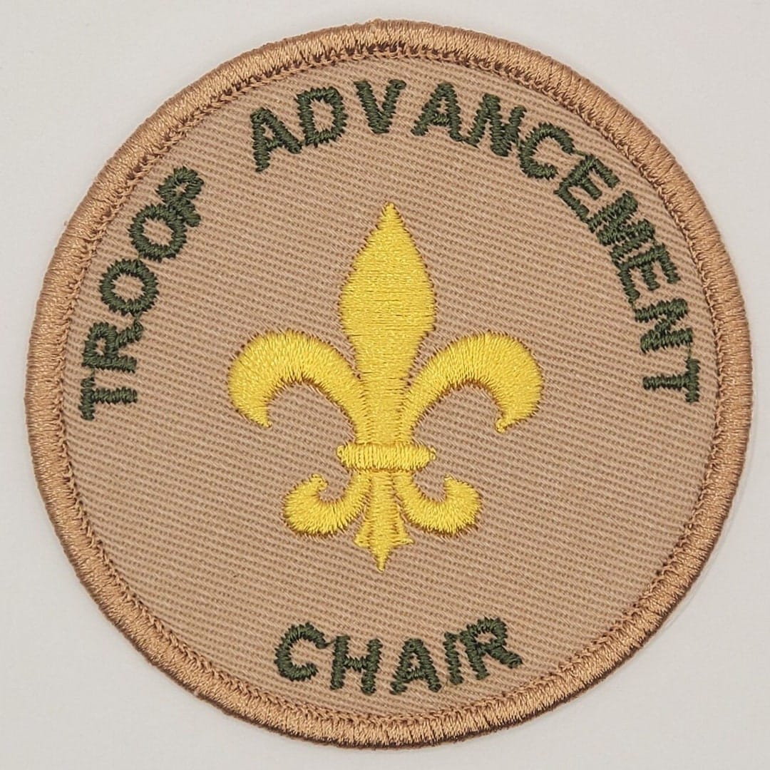 Troop Advancement Chair Patch