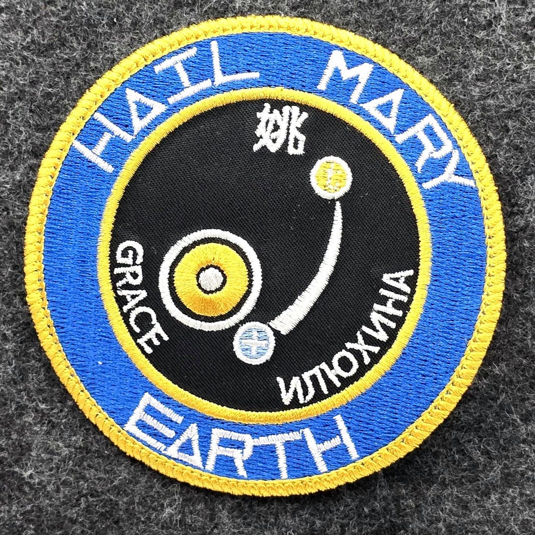 Astronaut Mission Embroidered Patch