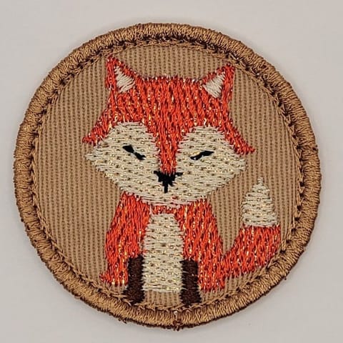 Iridescent Fox Patrol Patch