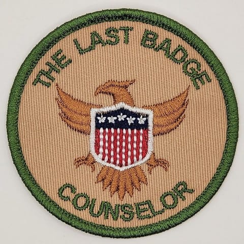 The Last Badge Counselor Patch