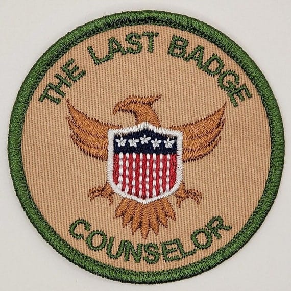 The Last Badge Counselor Patch