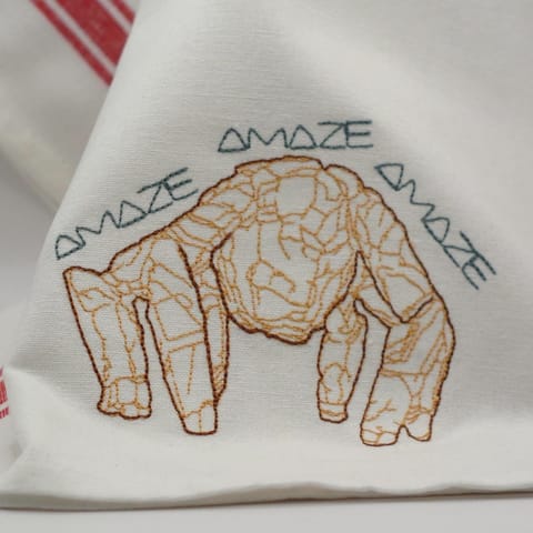 Rocky "Amaze Amaze Amaze" Tea Towel