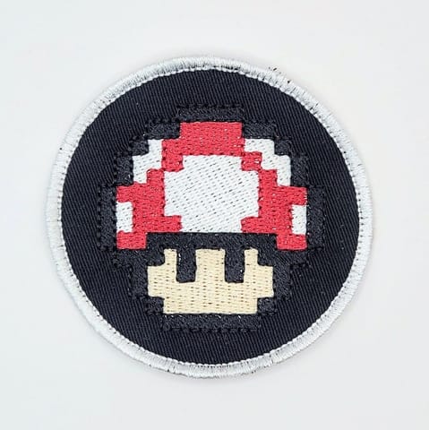 Super Mario Nintendo Mushroom Patch