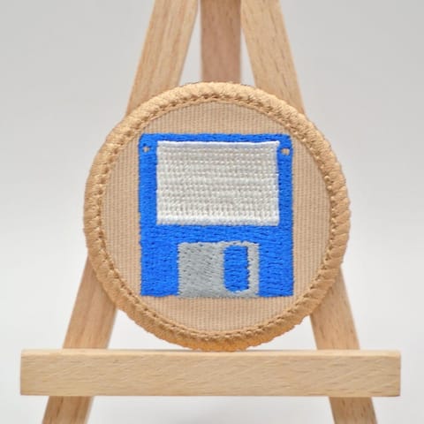 Floppy Disk Patrol Patch