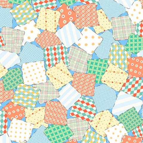 Animal Parade Patchwork Cotton