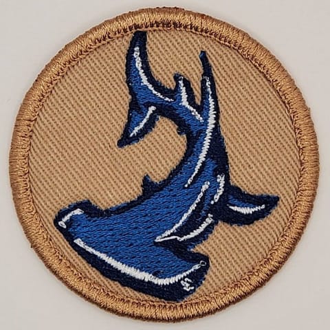 Hammer Head Shark Patrol Patch