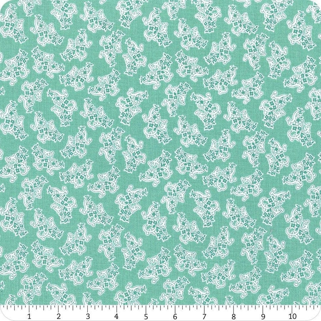 Stitch Sea Glass Fabric